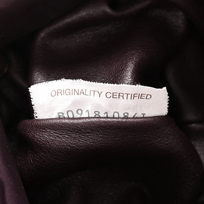Bottega Veneta Calfskin The Pouch Chain Grape 7 of 10