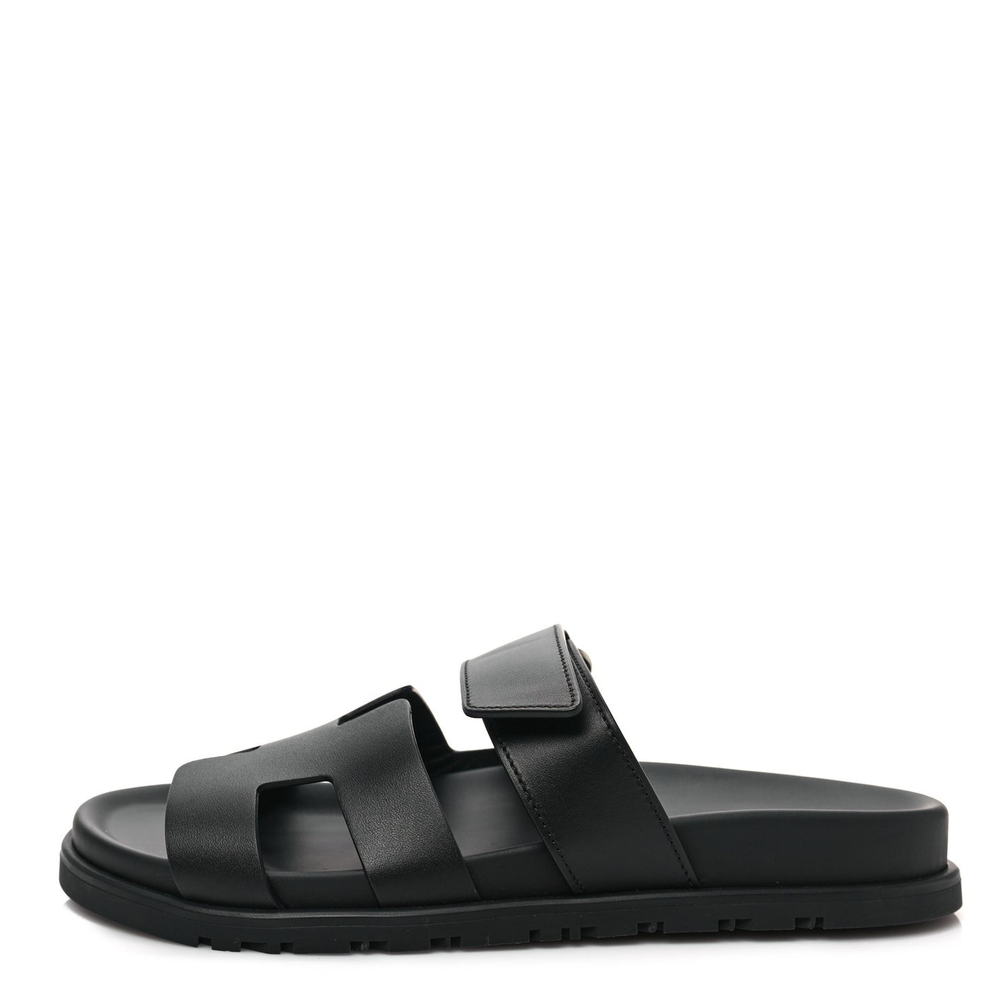 Calfskin Womens Chypre Sandals 37 Black