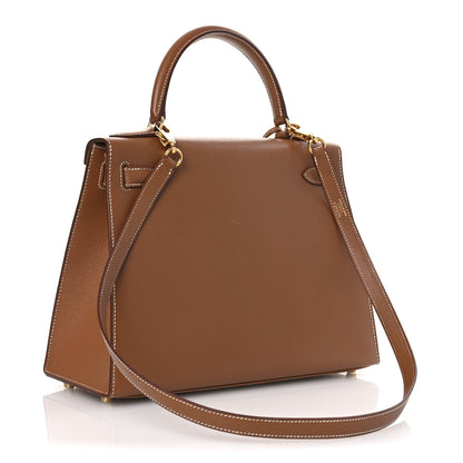 Hermes Epsom Kelly Sellier 28 Gold 3 of 14