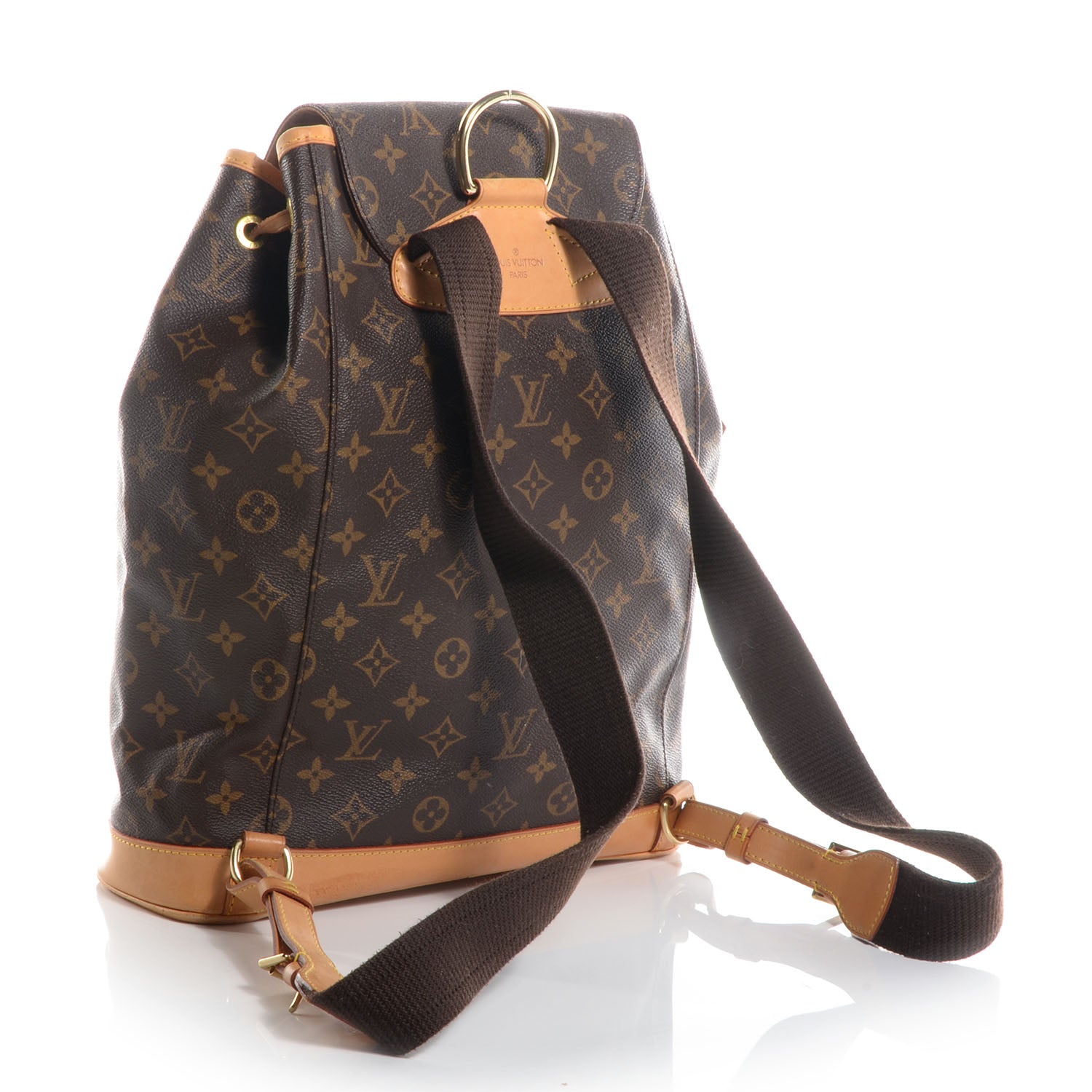 Louis Vuitton Monogram Montsouris GM Backpack 3 of 7