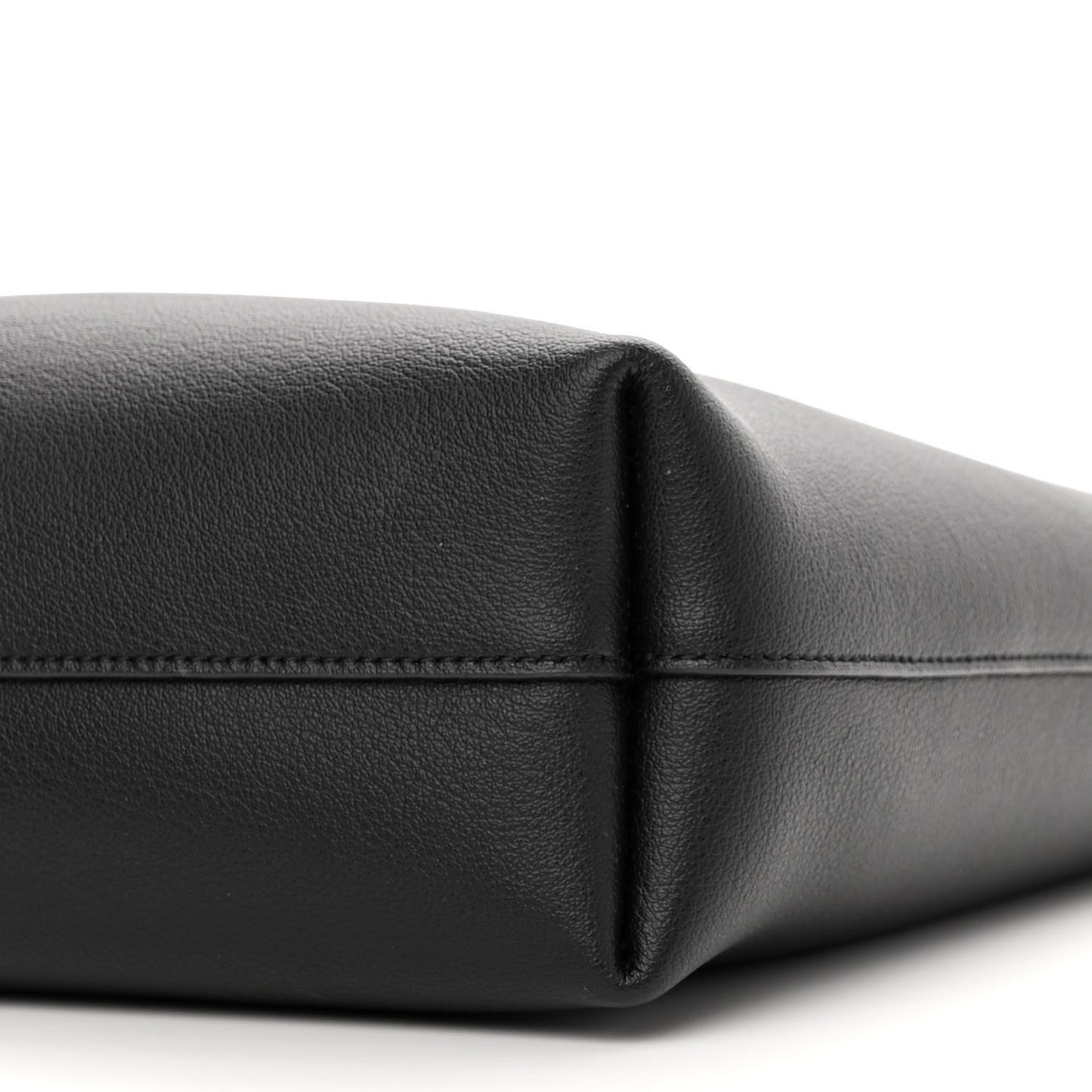 Calfskin Toy Shopping Tote Black