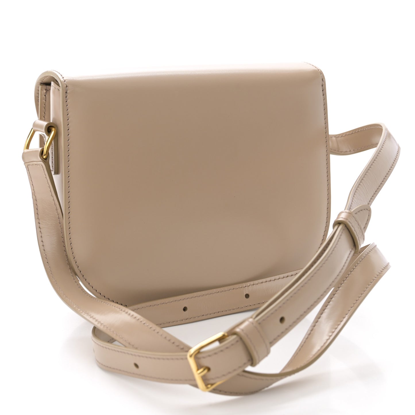 Shiny Calfskin Teen Besace Safari