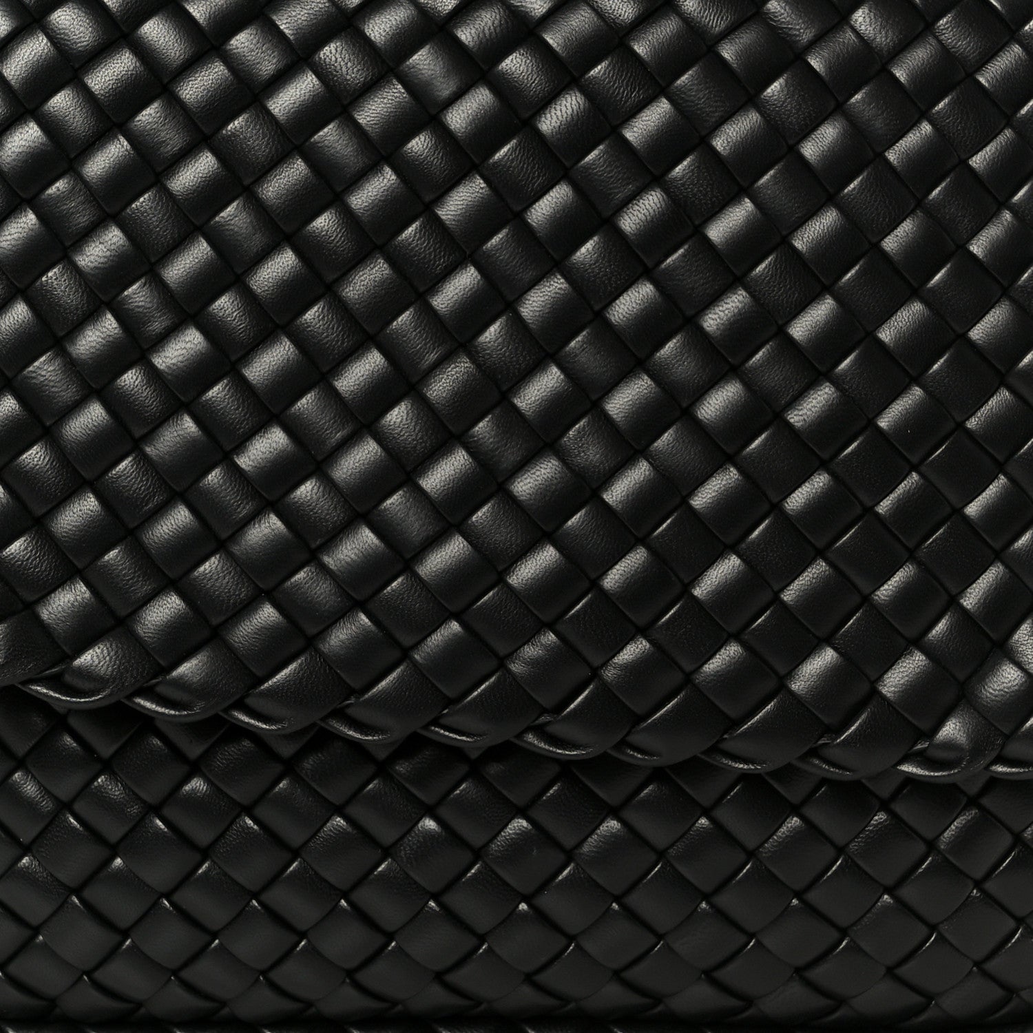 Bottega Veneta Nappa Intrecciato Small Cobble Messenger Bag Black 10 of 12