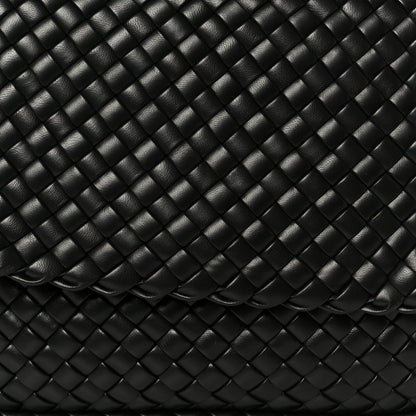 Bottega Veneta Nappa Intrecciato Small Cobble Messenger Bag Black 10 of 12