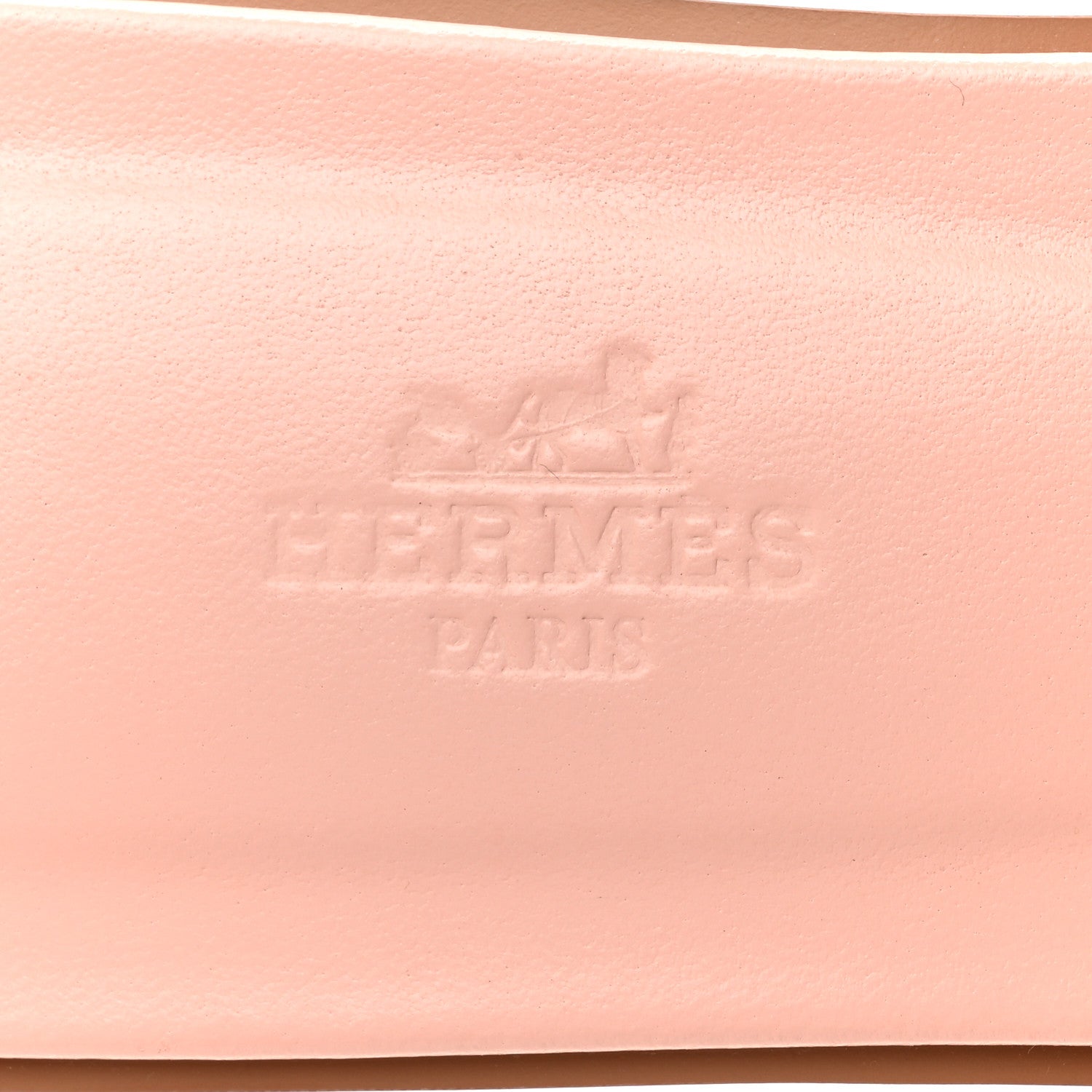 Hermes Epsom Oran Sandals 39 Rose Pale 8 of 9