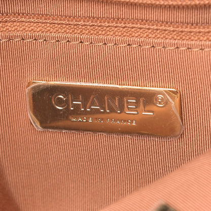 Chanel Lambskin Quilted Large Chanel 19 Flap Brown 6 of 9
