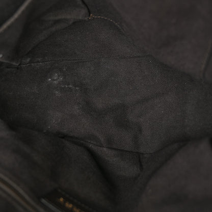 Burberry Haymarket Check Small Orchard Bowling Bag Chocolate 11 of 15
