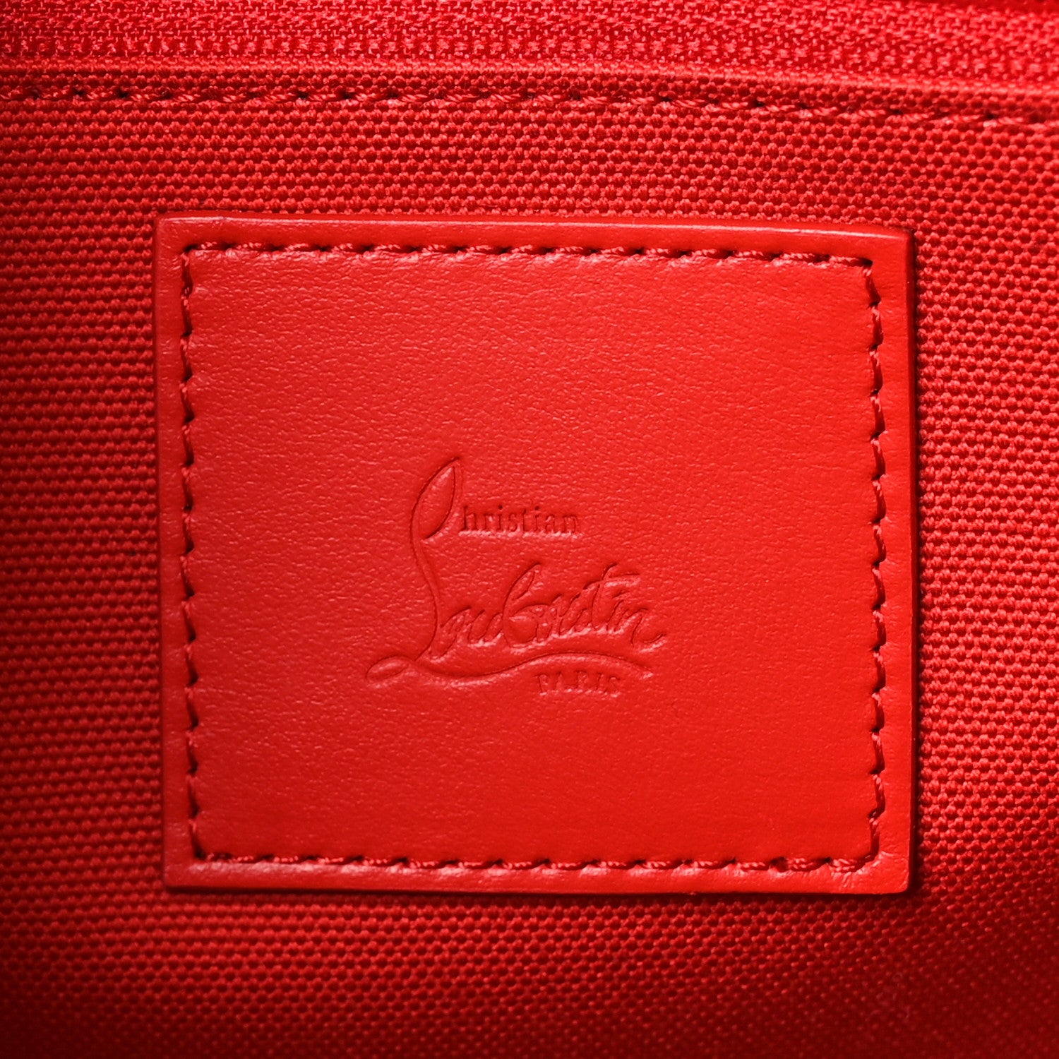 Christian Louboutin Canvas Nastroloubi Tote Natural Black 6 of 8