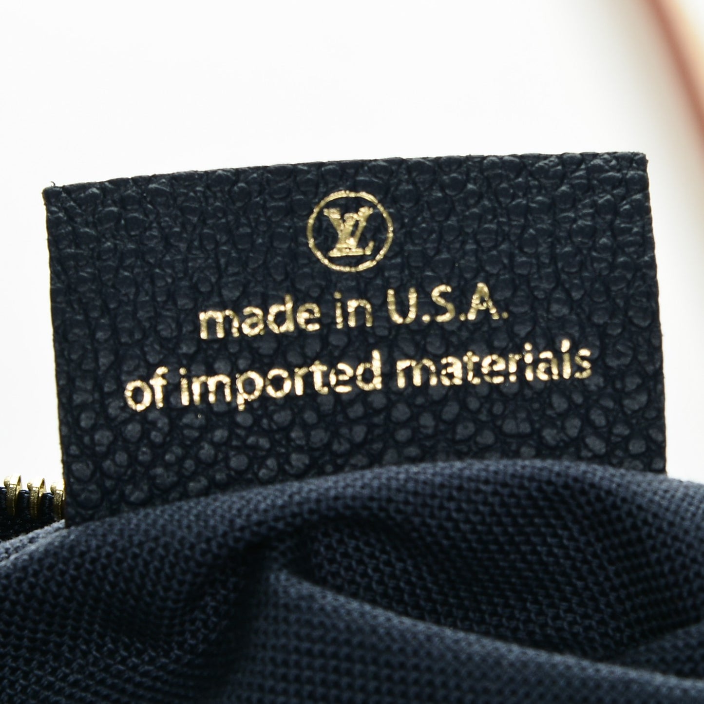 Monogram Pallas Clutch Blue Marine