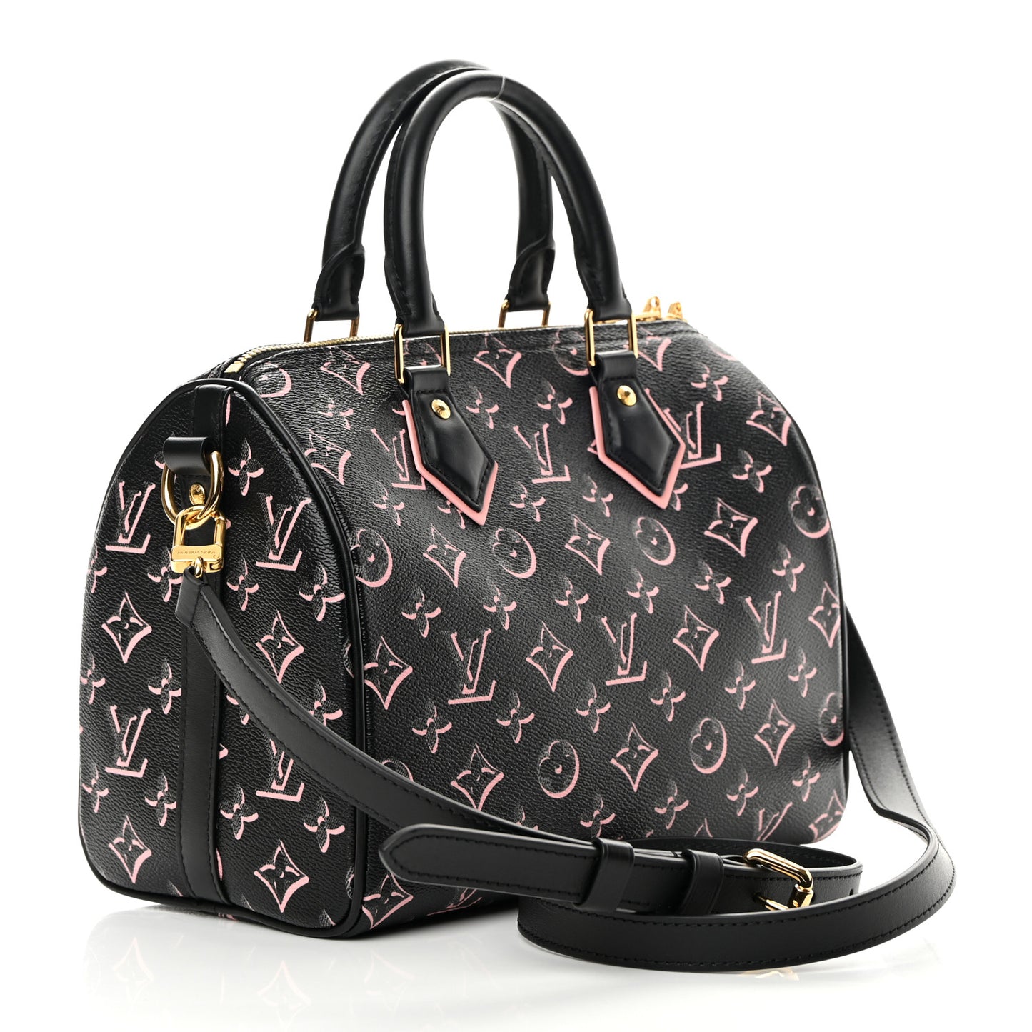 Monogram Fall for You Speedy Bandouliere 25 Black