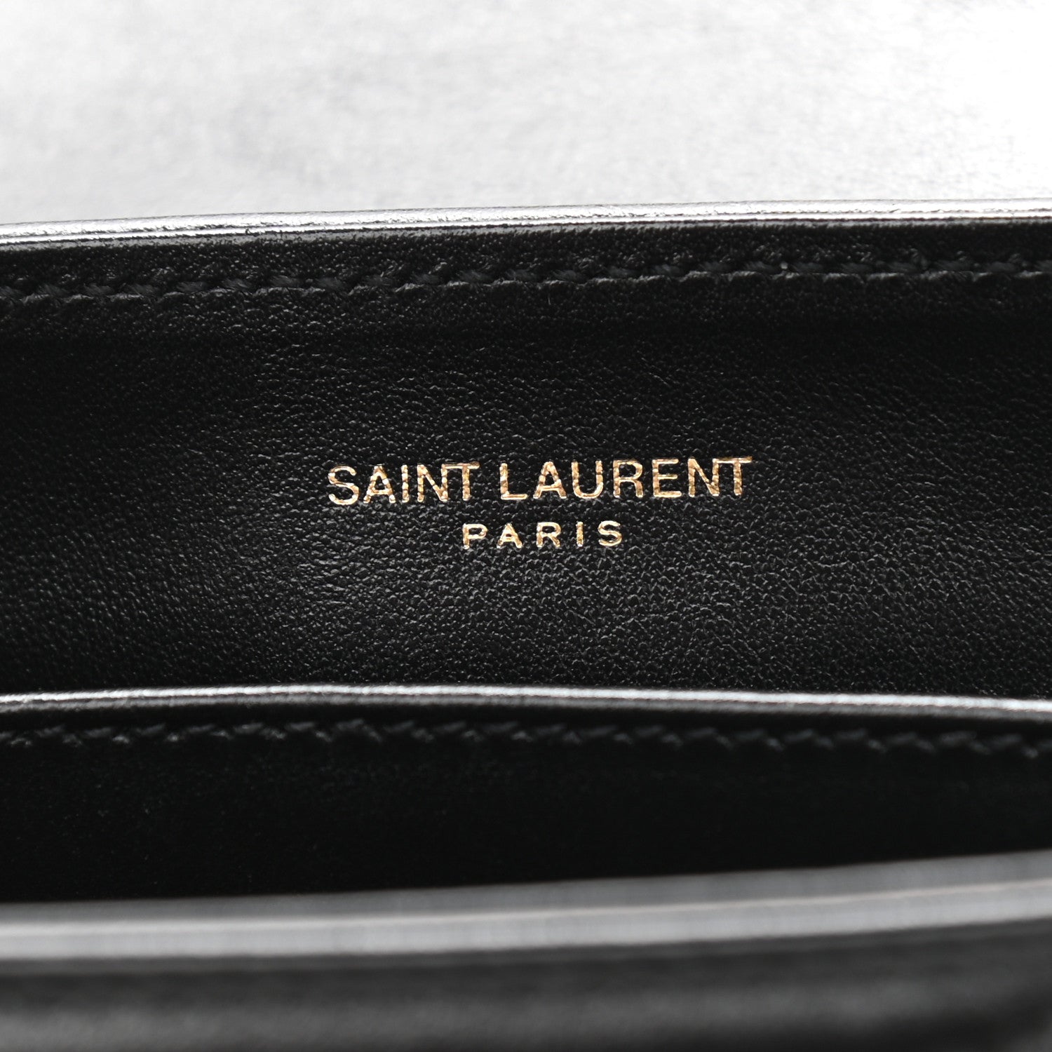 Saint Laurent Calfskin Y Quilted Monogram Toy Loulou Crossbody Bag Black 6 of 12