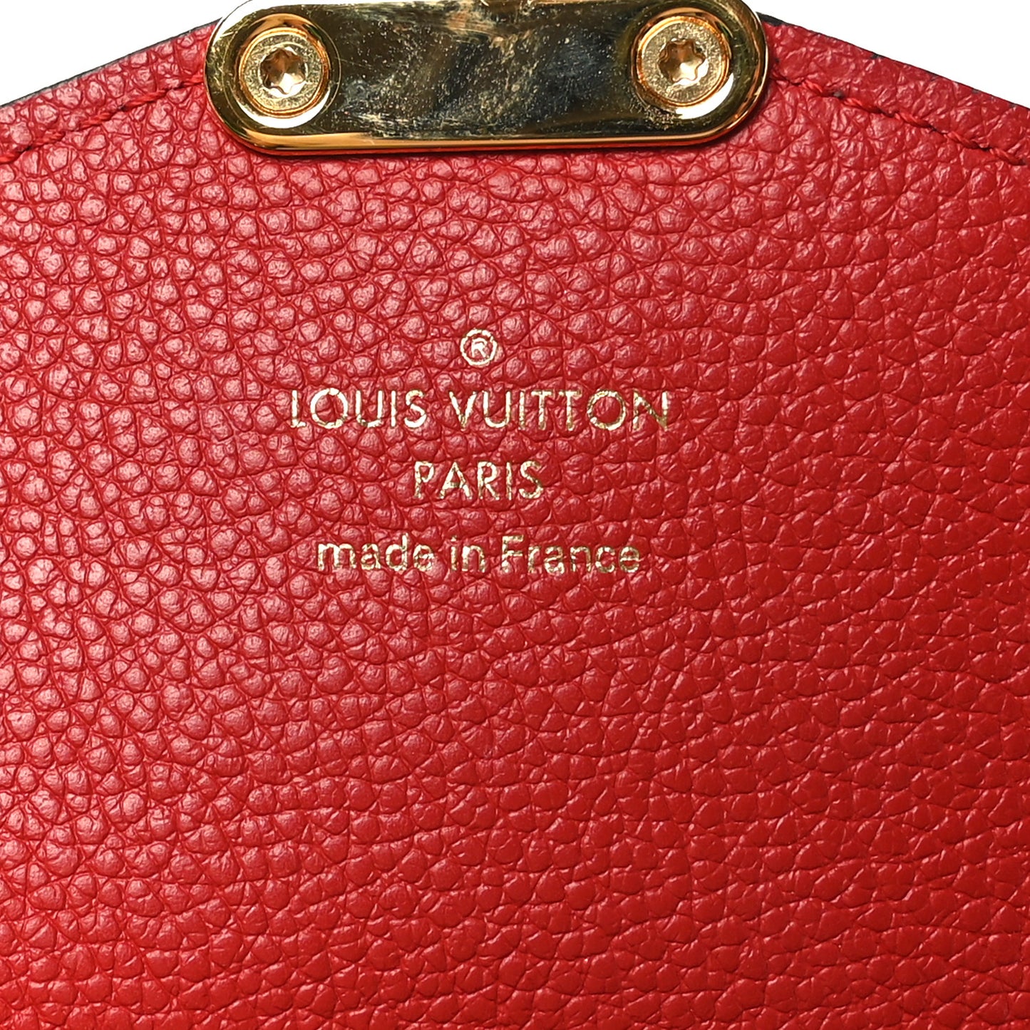 Monogram Pallas Wallet Cherry