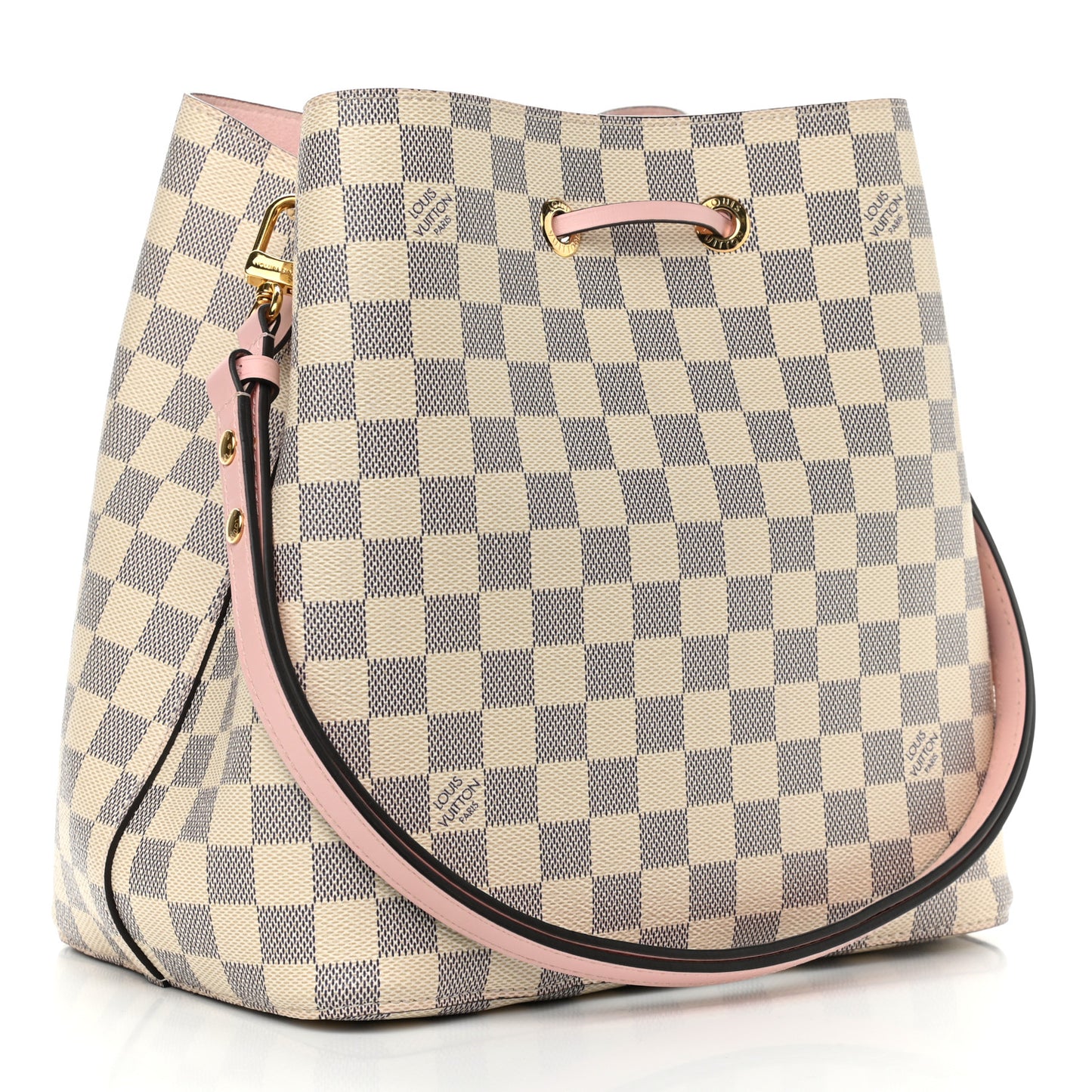 Damier Azur Neonoe MM Eau De Rose