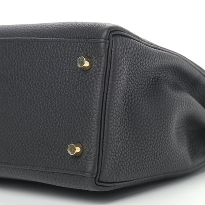 Hermes Togo Kelly Retourne 32 Black 9 of 10