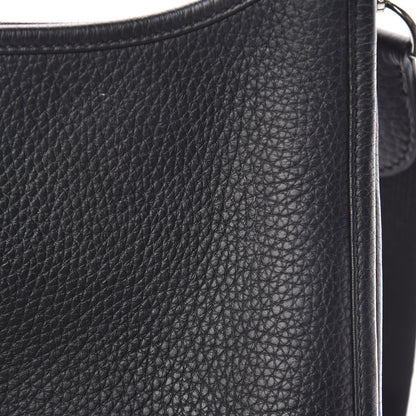 Hermes Taurillon Clemence Evelyne III GM Black 9 of 19