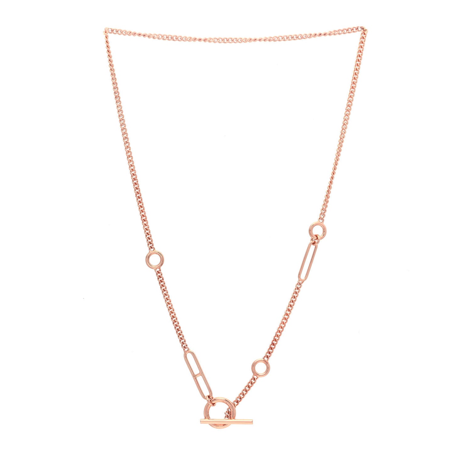 18K Rose Gold Echappee Necklace ST