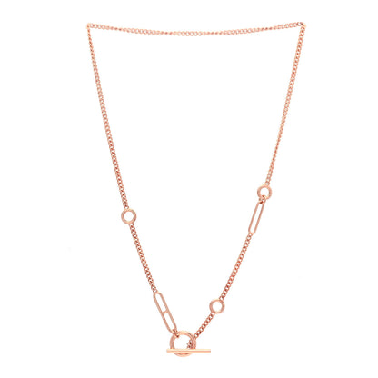 Hermes 18K Rose Gold Echappee Necklace ST 3 of 5