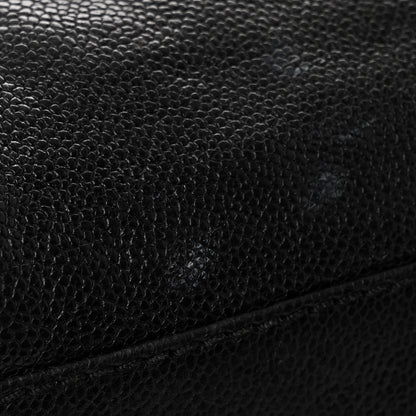 Chanel Glazed Calfskin Modern Chain Tote Black 13 of 14