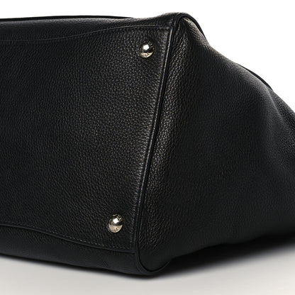Prada Glace Calf Twin Pocket Tote Black 18 of 26