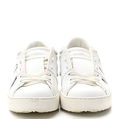 Valentino Garavani Calfskin VLTN Rockstud Open Sneakers 36 White 2 of 10