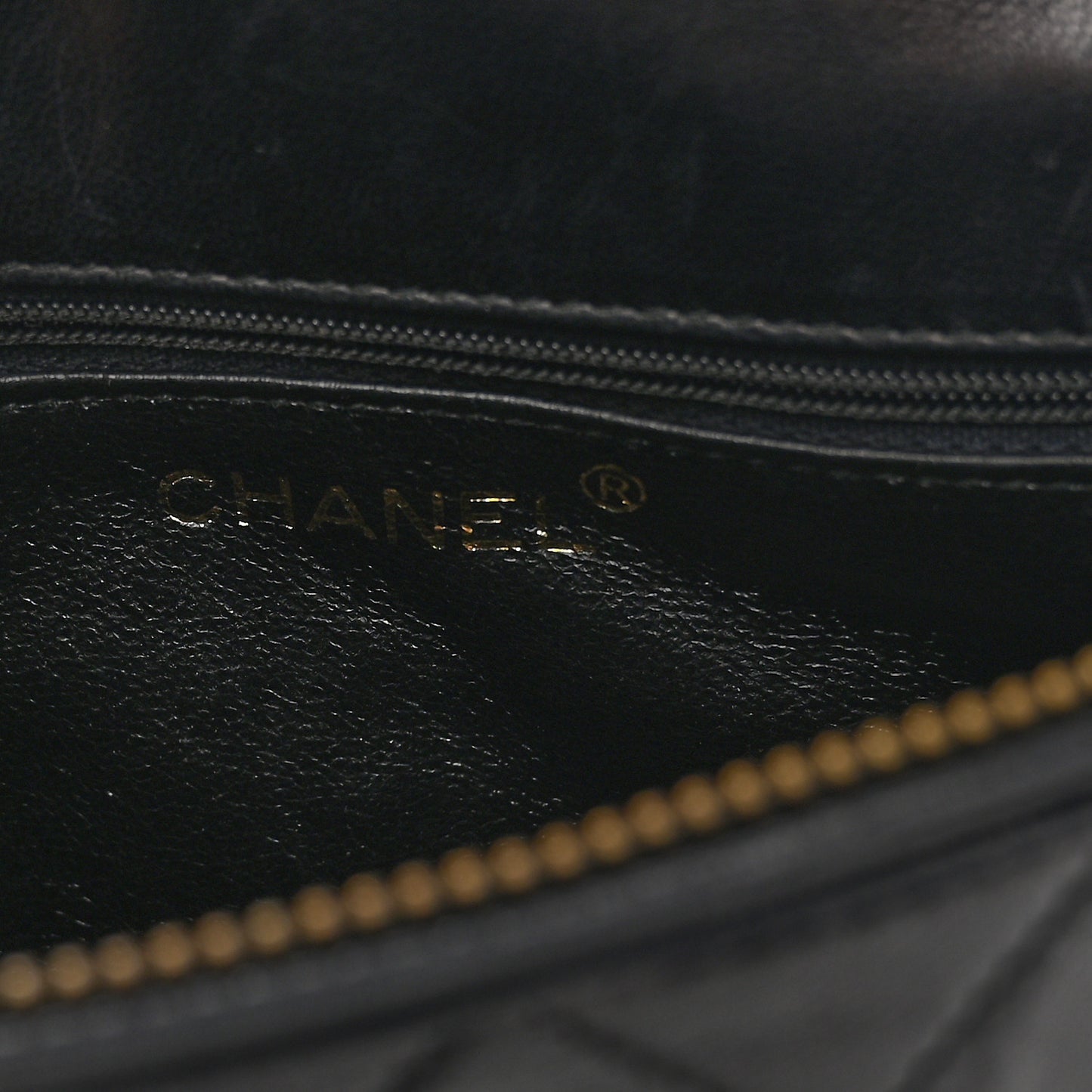 Lambskin Quilted Tassel Shoulder Bag Black