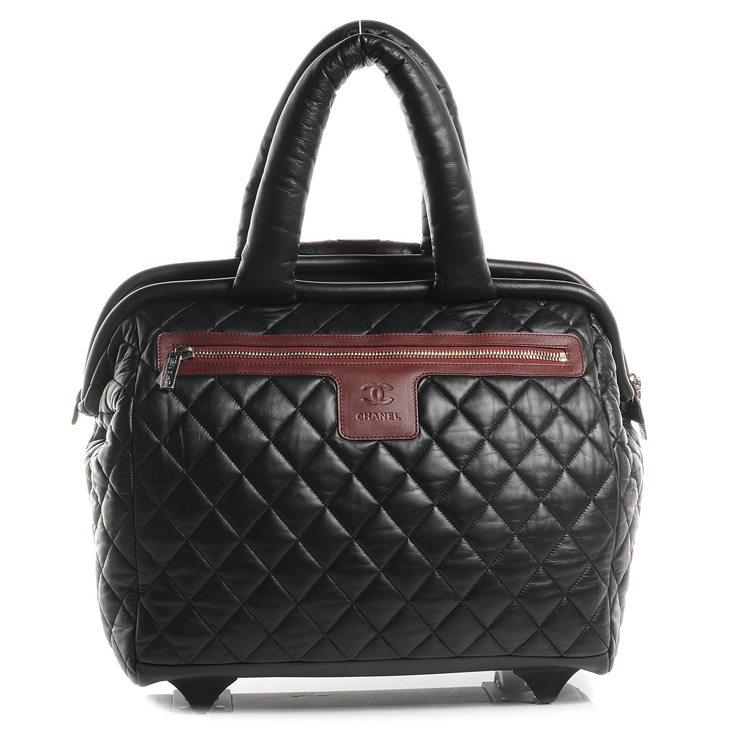 Chanel Quilted Lambskin Coco Cocoon Trolley Black 1 of 7