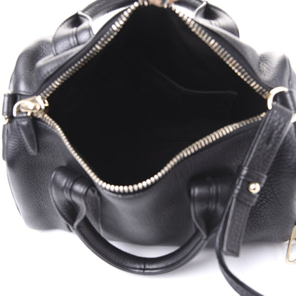 Alexander Wang Pebbled Lambskin Rocco Black Pale Gold Hardware 4 of 8