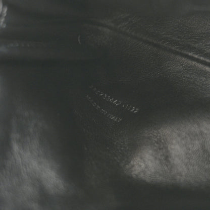 Saint Laurent Lambskin Quilted Gaby Zipped Pouch Black 7 of 13
