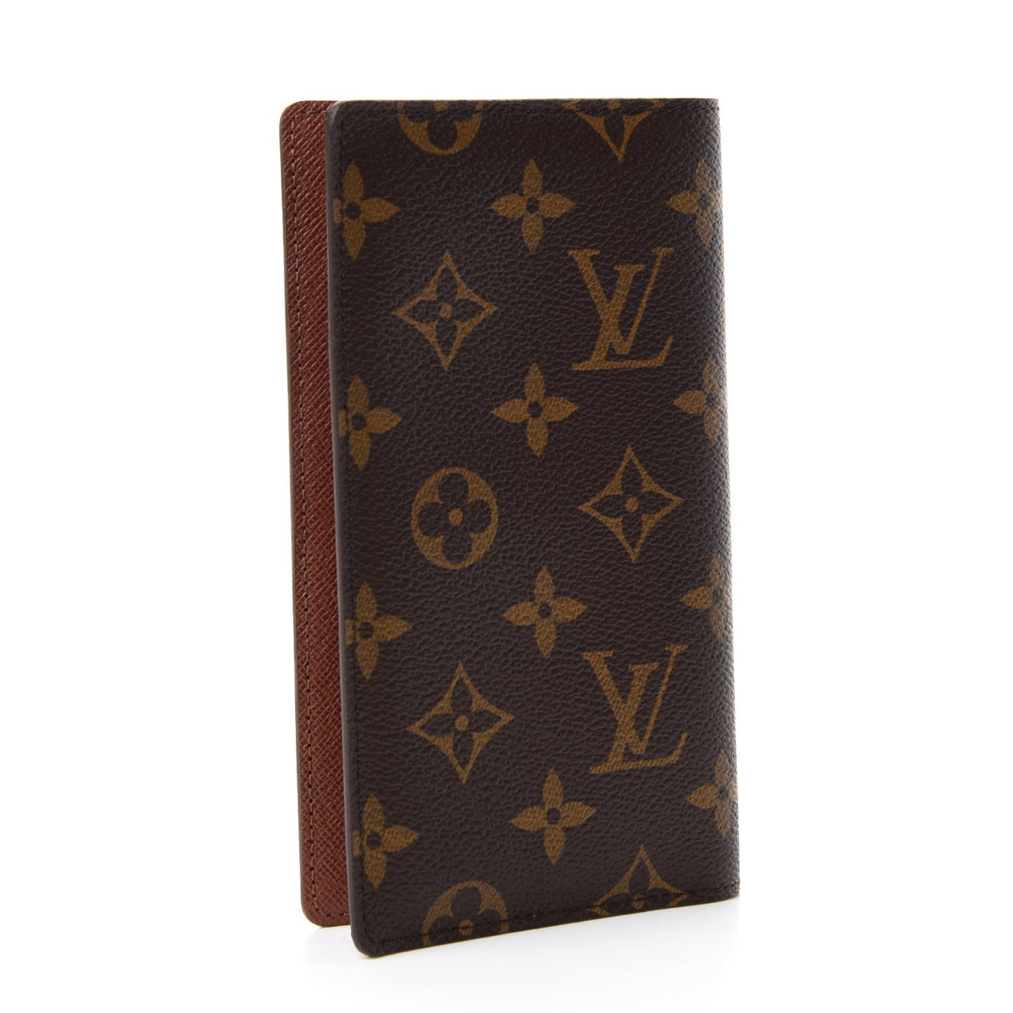 Monogram Checkbook Holder Case Wallet