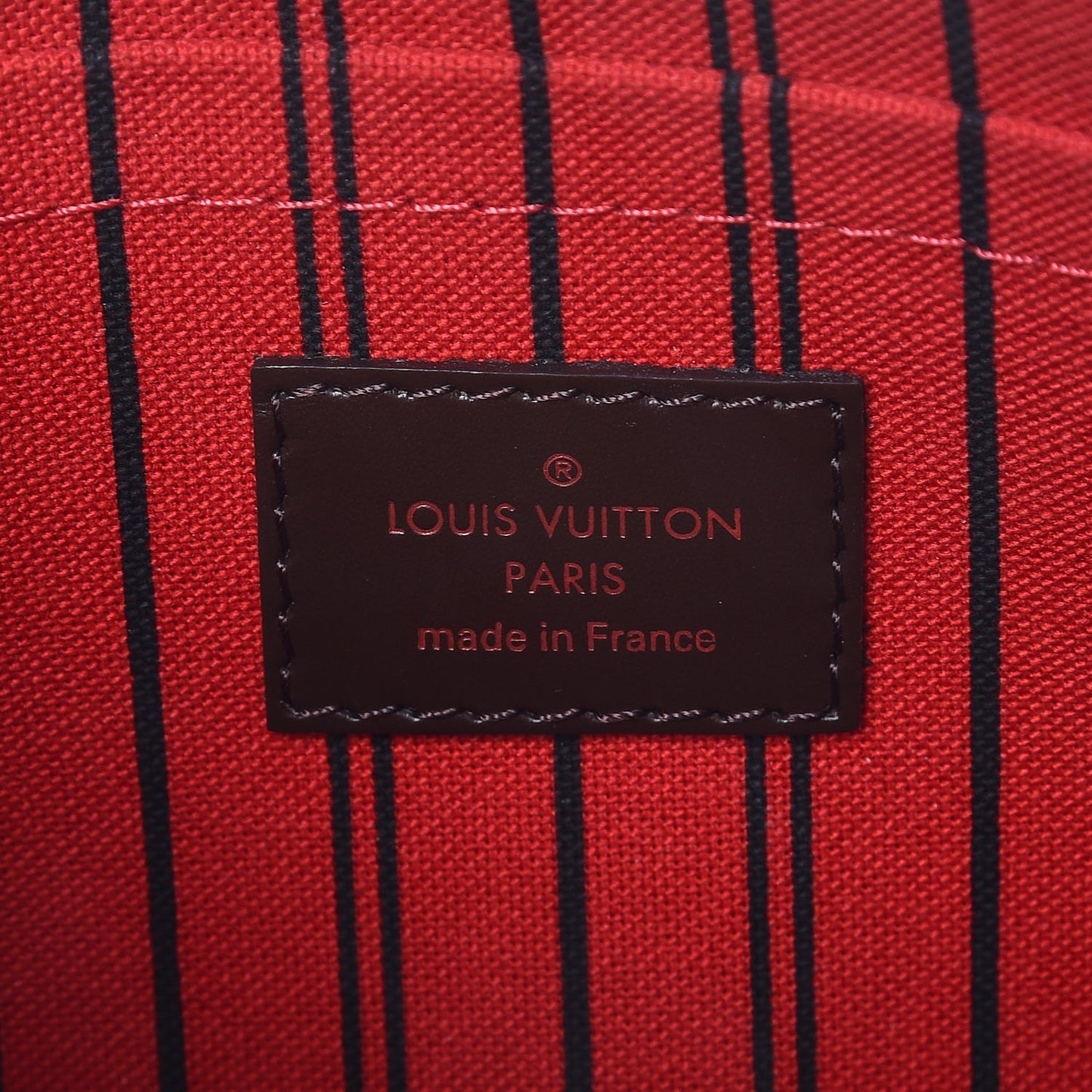 Damier Ebene Neverfull MM GM Pochette