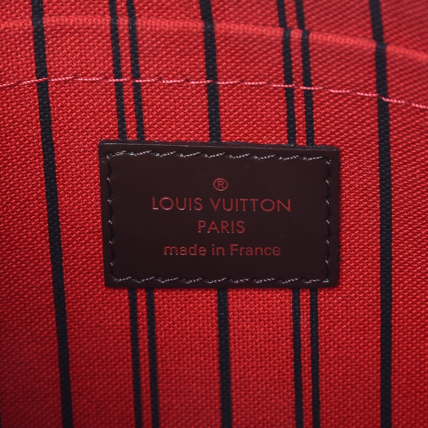 Louis Vuitton Damier Ebene Neverfull MM GM Pochette 6 of 7