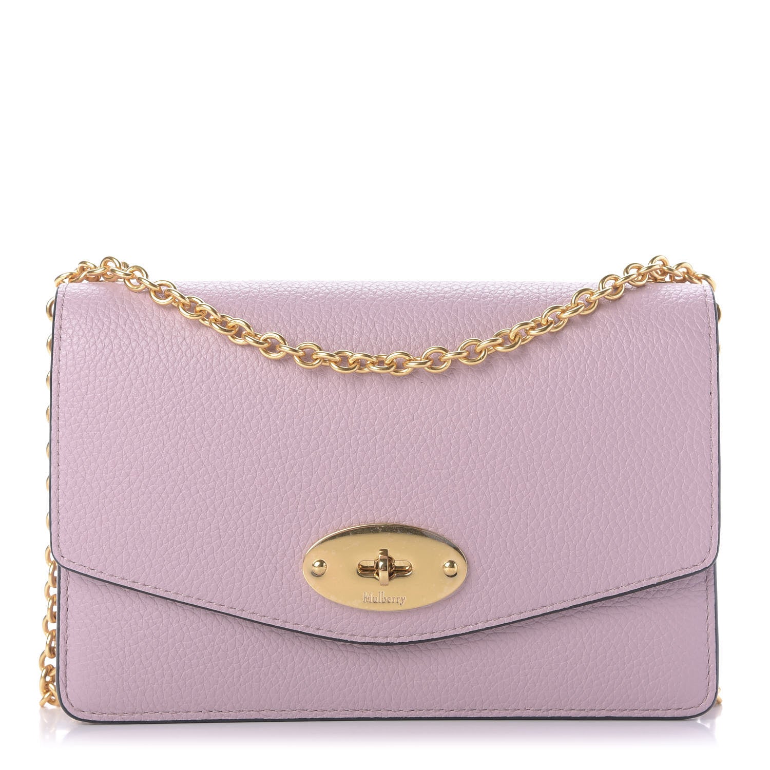 Mulberry Natural Grain Calfskin Small Darley Satchel Blossom 1 of 8