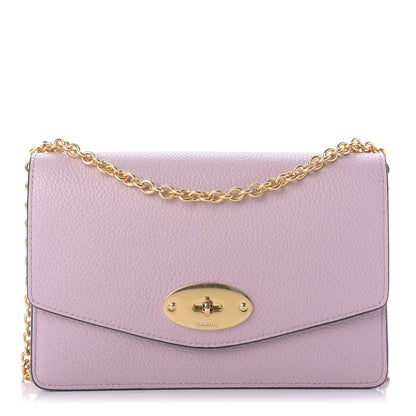Mulberry Natural Grain Calfskin Small Darley Satchel Blossom 1 of 8