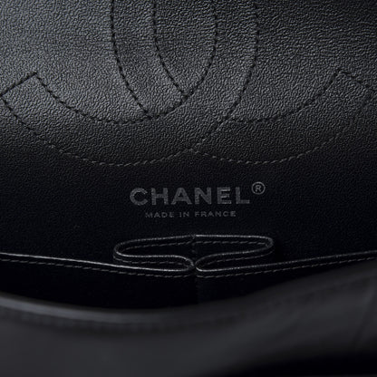 Chanel Aged Calfskin Chevron Quilted 2.55 Reissue 226 So Black 7 of 14