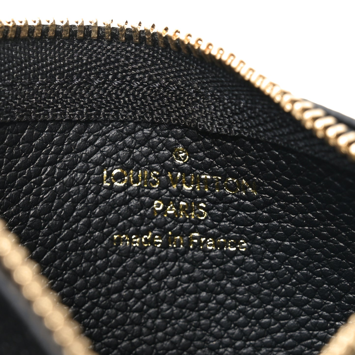 Empreinte Monogram Giant Key Pouch Black