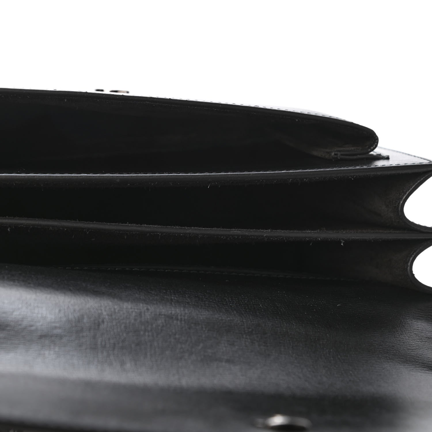 Saint Laurent Calfskin Medium Monogram Sunset Black 4 of 4