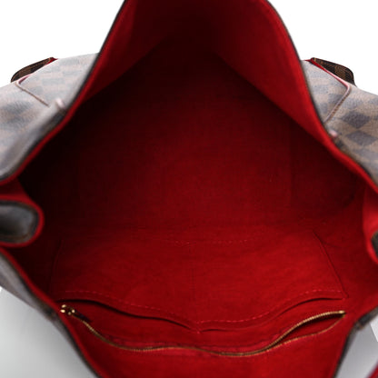 Louis Vuitton Damier Ebene Caissa Hobo Cherry 5 of 9