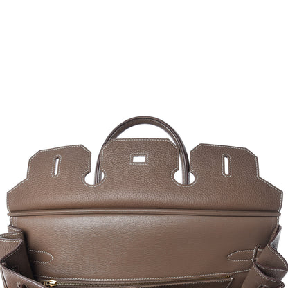 Hermes Taurillon Clemence Birkin 35 Etoupe 15 of 40