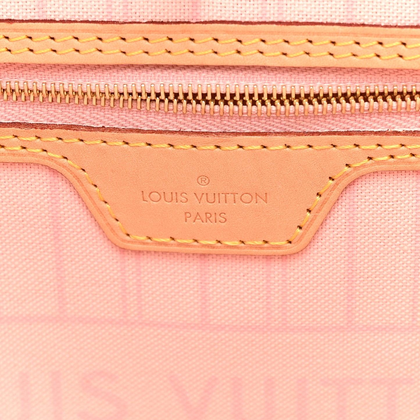Damier Azur Neo Neverfull MM Rose Ballerine