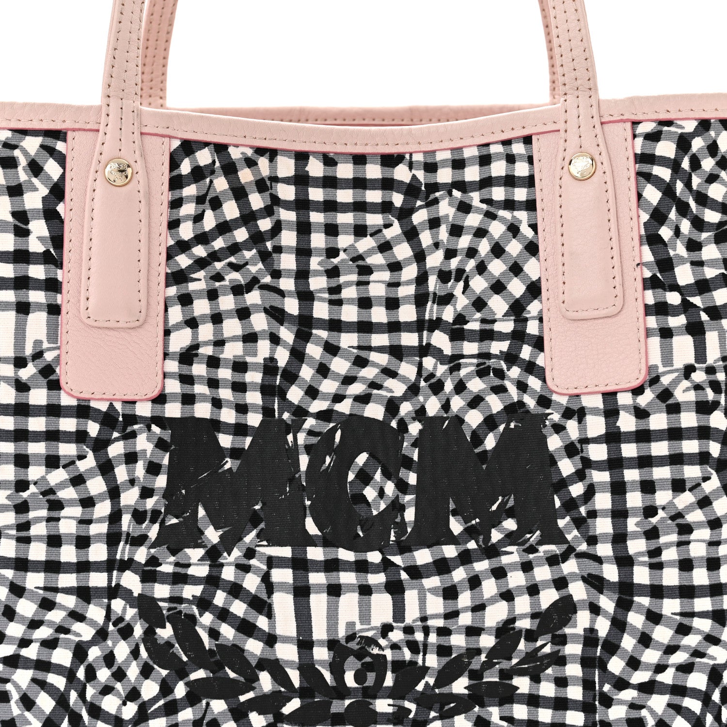 MCM Visetos Medium Liz Reversible Shopper Tote Soft Pink 13 of 16