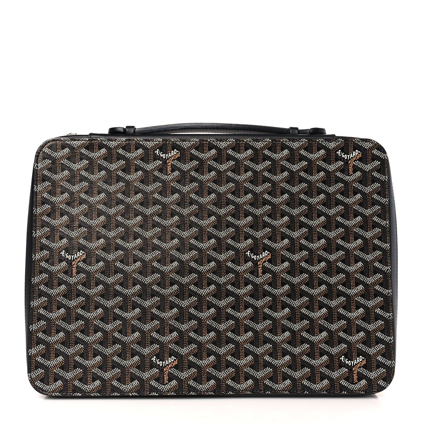 Goyardine Universal Companion Portfolio Black