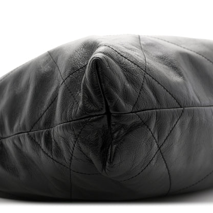Chanel Shiny Calfskin Quilted Small Chanel 22 Black 10 of 11