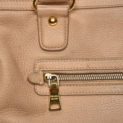 Prada Cervo Deerskin Shoulder Bag Sabbia 14 of 25