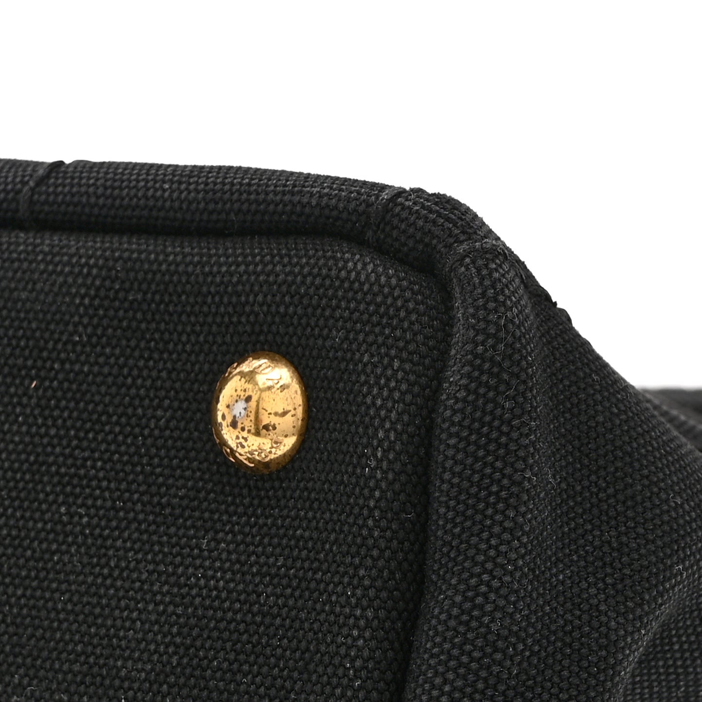Canapa Small Logo Tote Black Talco