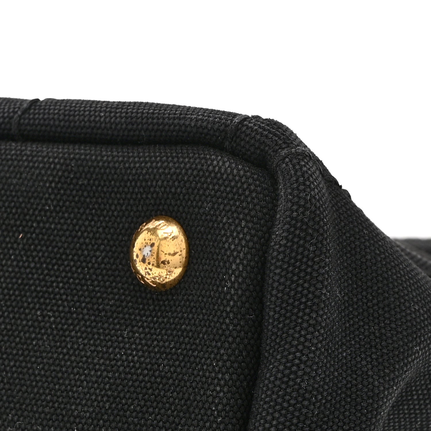 Prada Canapa Small Logo Tote Black Talco 15 of 15