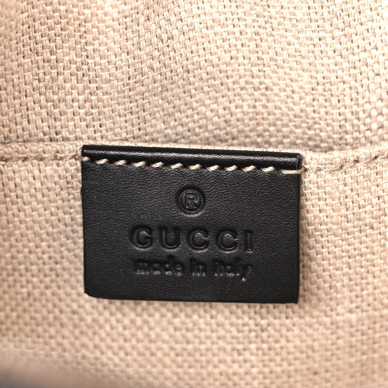 Gucci Calfskin Web Small Webby Bee Shoulder Bag Black 6 of 11