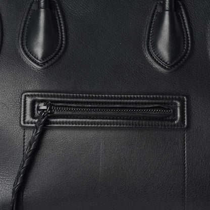 Celine Supple Calfskin Medium Phantom Luggage Black 9 of 12