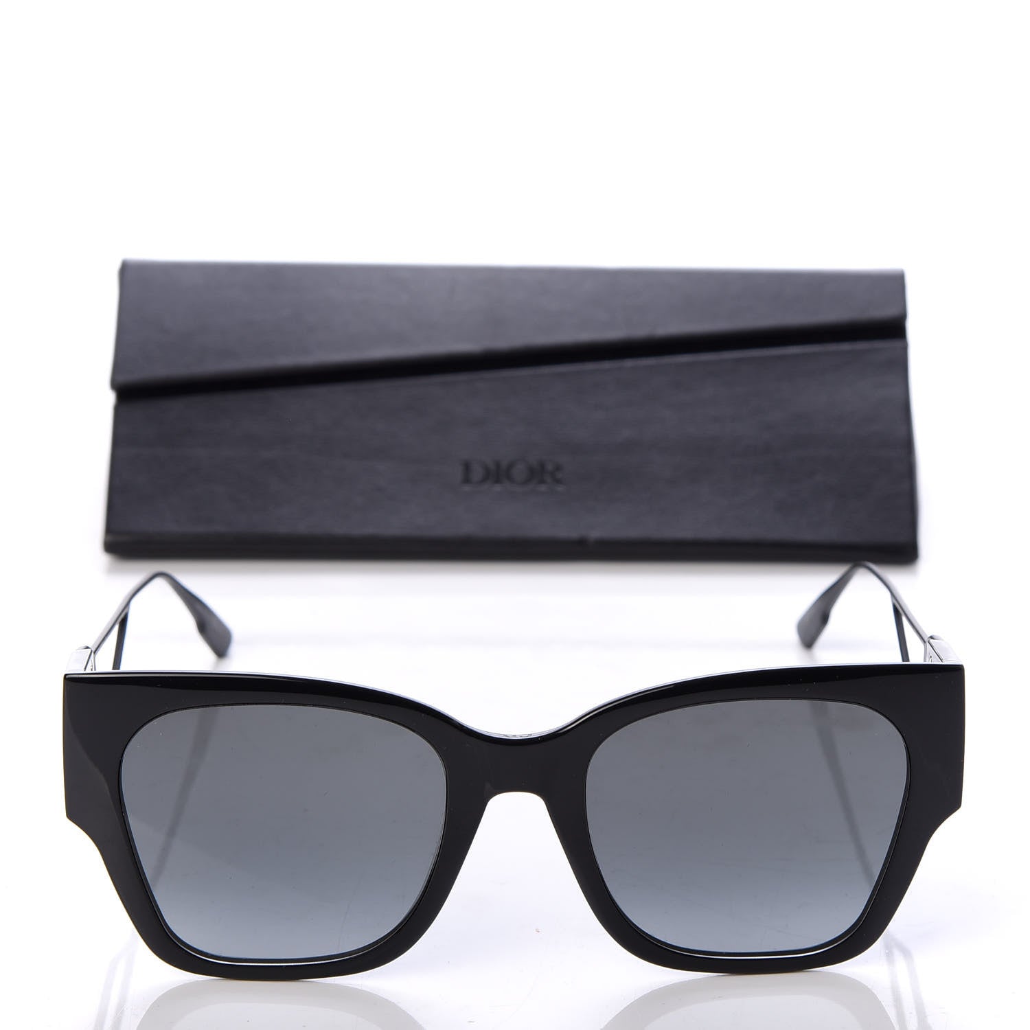 Christian Dior Rectangular 30 Montaigne 1 Sunglasses Black 7 of 7