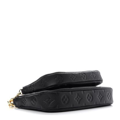 Louis Vuitton Empreinte Monogram Giant Multi Pochette Accessories Black 4 of 8