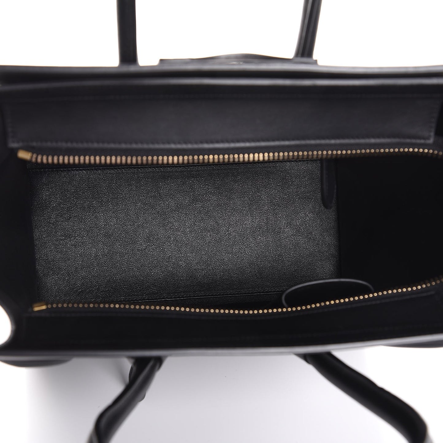 Smooth Calfskin Micro Luggage Black